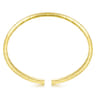 Demure - 14K Yellow Gold Open Cuff Bracelet