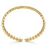 Demure - 14K Yellow Gold Plain Demure Bangle