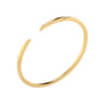 Demure - High Polished 14K Yellow Gold Split Cuff Bracelet