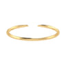 Demure - High Polished 14K Yellow Gold Split Cuff Bracelet