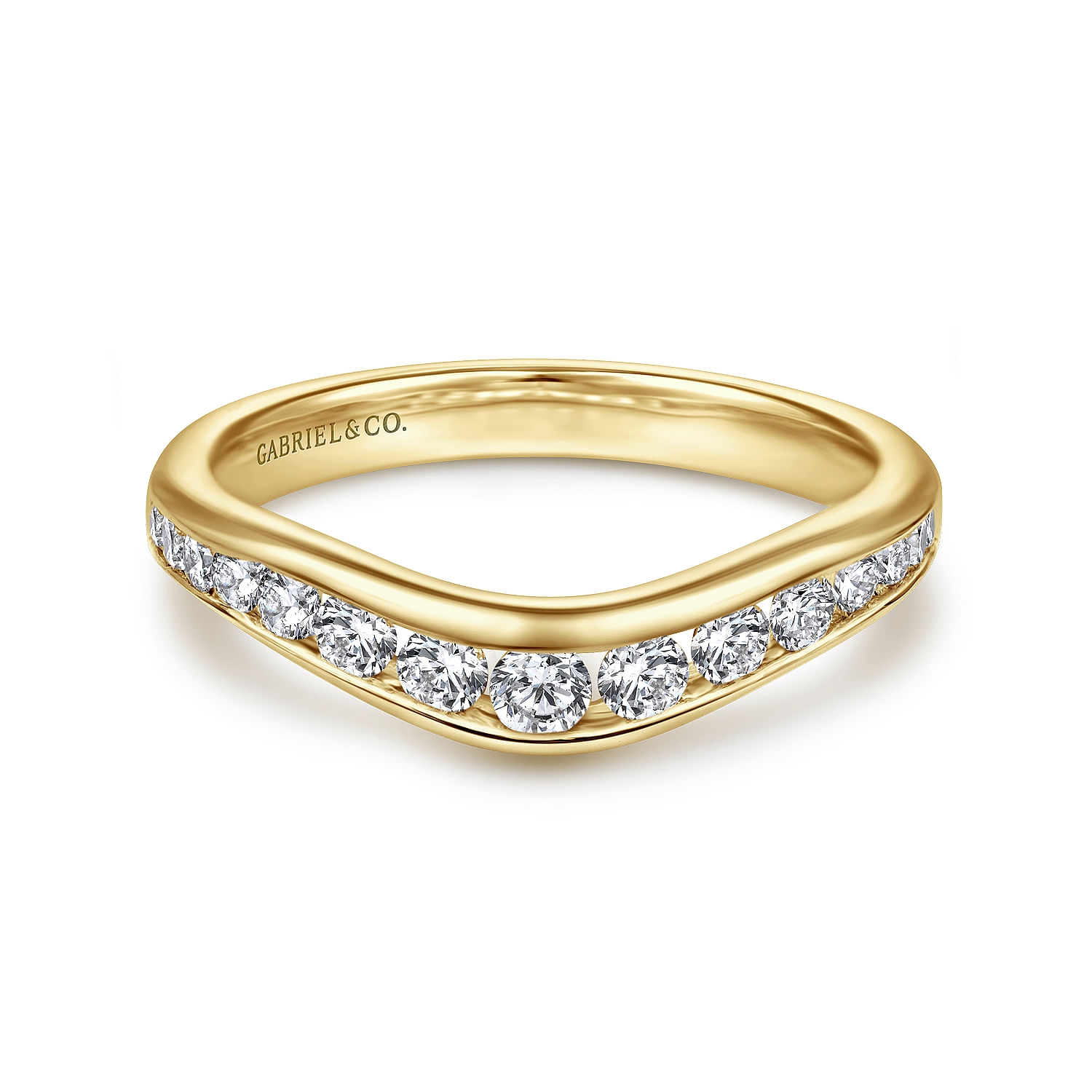 Diamond Yellow Gold Wedding Band shops