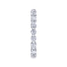 Eternity Band Wedding Ring in 14k White Gold with Round Natural Diamond at Gabriel & Co.