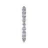Eternity Band Wedding Ring in 14k White Gold with Round Natural Diamond at Gabriel & Co.