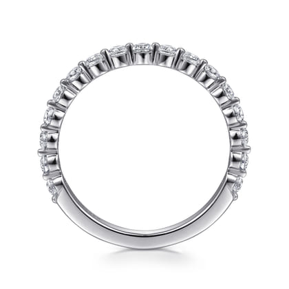 Devinne - Platinum Single Prong Diamond Anniversary Band