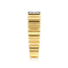 Diamond Cut - 14K Yellow Gold Diamond and Diamond Cut Texture Wide Band Ring