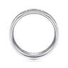 Elias - 14K White Gold 6mm - Interwoven Men's Wedding Band in Brushed and Satin Finish