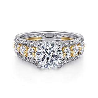 Elisse---14K-Yellow-White-Gold-Wide-Band-Round-Diamond-Engagement-Ring1