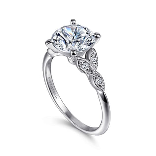 Eliza---Vintage-Inspired-14K-White-Gold-Split-Shank-Round-Diamond-Engagement-Ring3