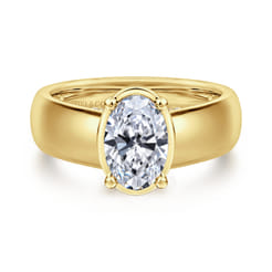 Elza---14K-Yellow-Gold-Wide-Band-Oval-Diamond-Engagement-Ring1