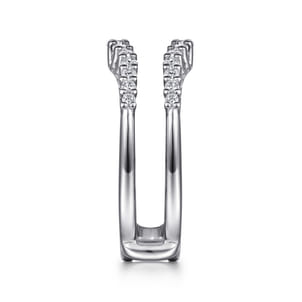 Emmalee - 14K White Gold Diamond Ring Enhancer