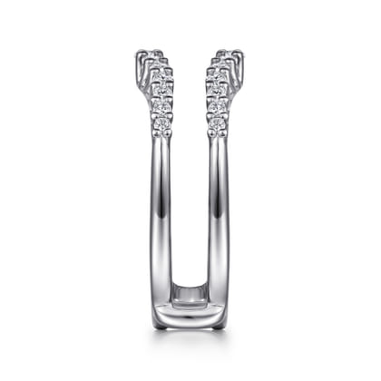 Emmalee - 14K White Gold Diamond Ring Enhancer