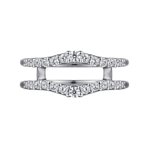 Emmalee - 14K White Gold Diamond Ring Enhancer