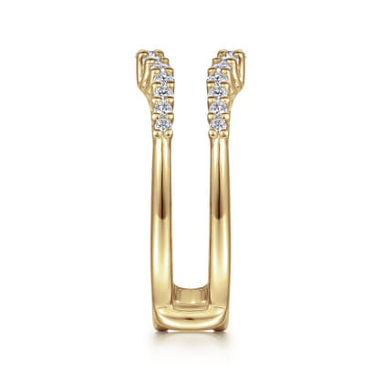 Emmalee - 14K Yellow Gold Diamond Ring Enhancer