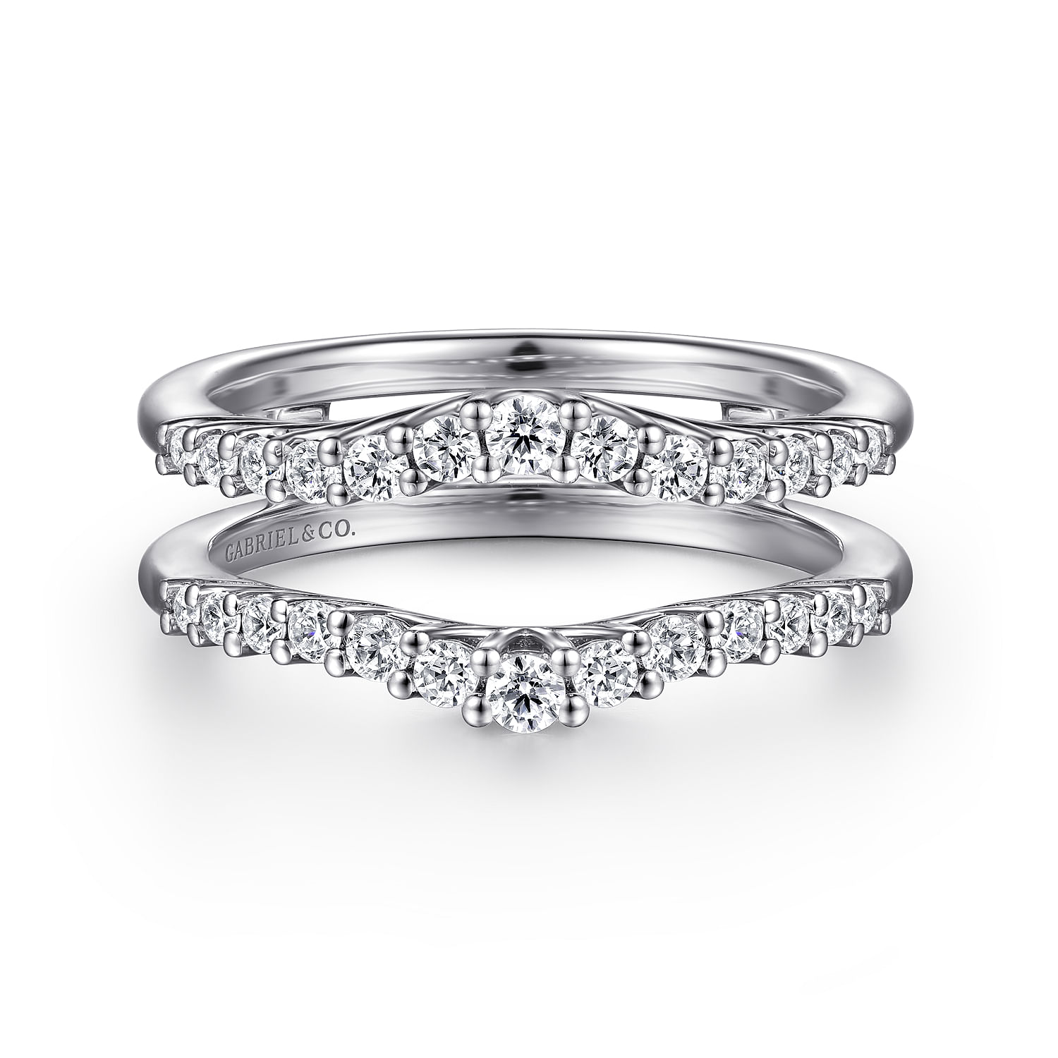 Emmalee - Platinum Diamond Ring Enhancer
