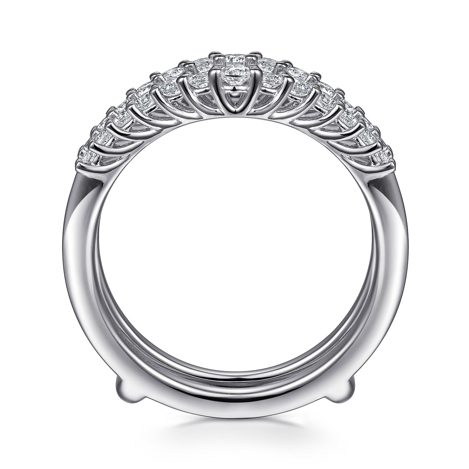 Emmalee - Platinum Diamond Ring Enhancer
