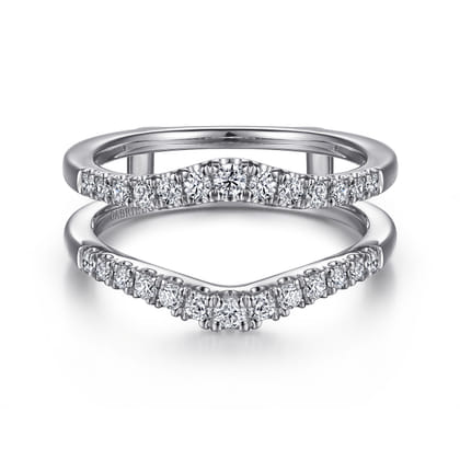 Emmalynn - 14K White Gold Diamond Ring Enhancer