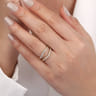 Enhancer Wedding Ring in 14k Yellow Gold with Round Natural Diamond at Gabriel & Co.
