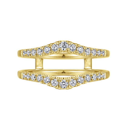 Emmalynn - 14K Yellow Gold Diamond Ring Enhancer