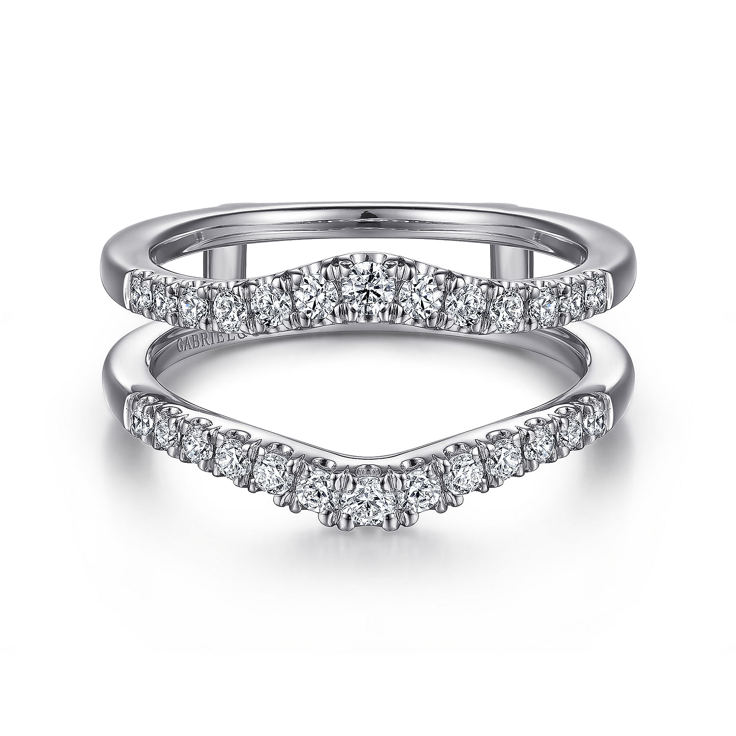 Emmalynn - Platinum Diamond Ring Enhancer