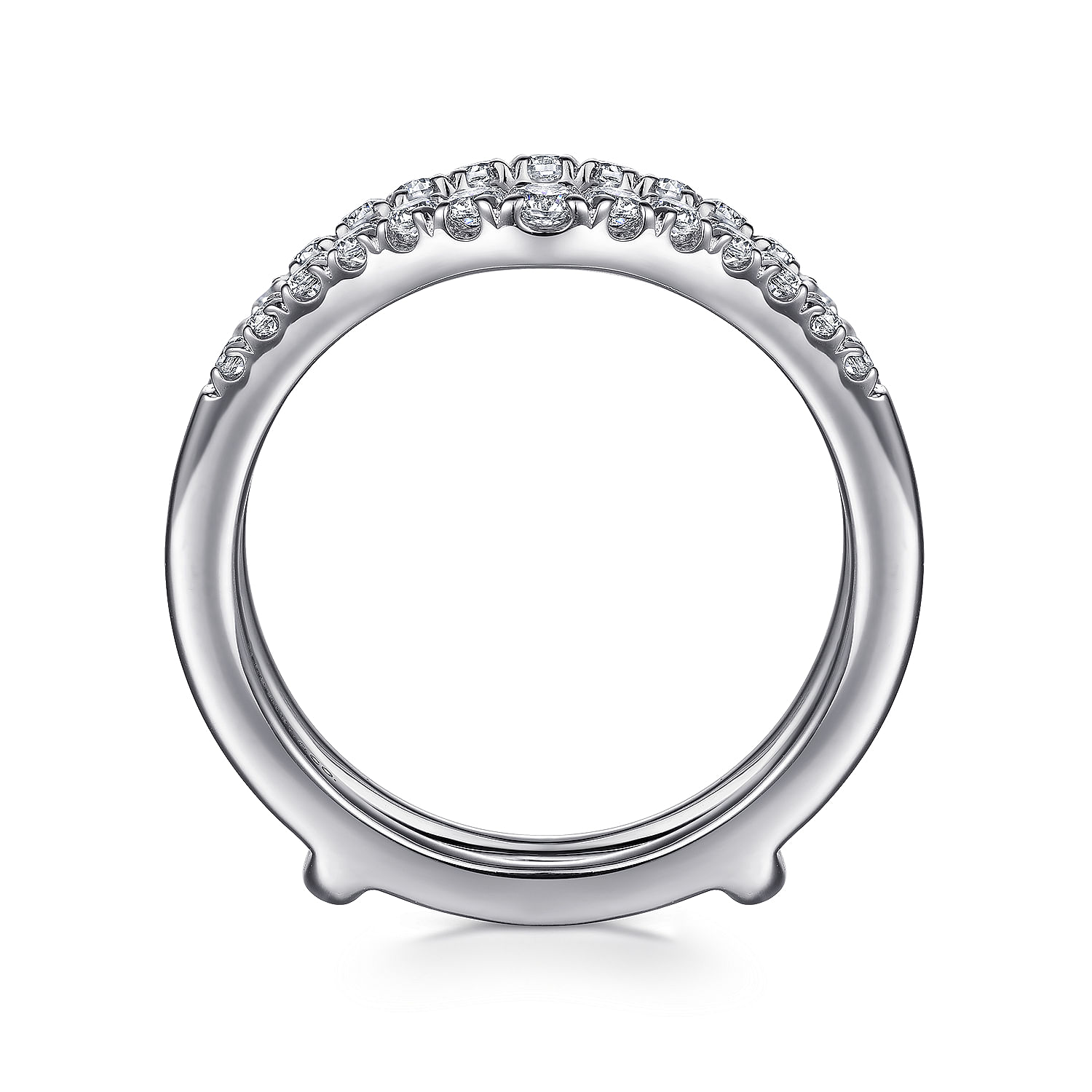 Emmalynn - Platinum Diamond Ring Enhancer