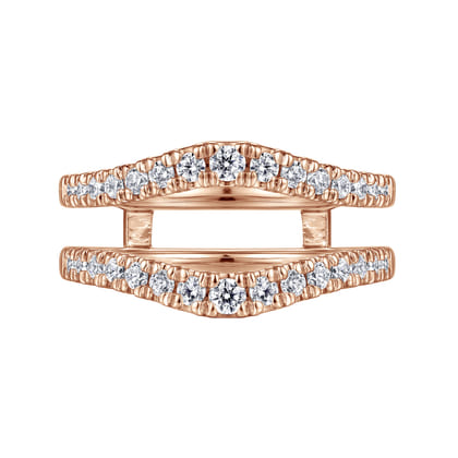 Emmarie - 14K Rose Gold Diamond Ring Enhancer