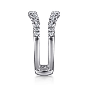 Emmarie - 14K White Gold Diamond Ring Enhancer