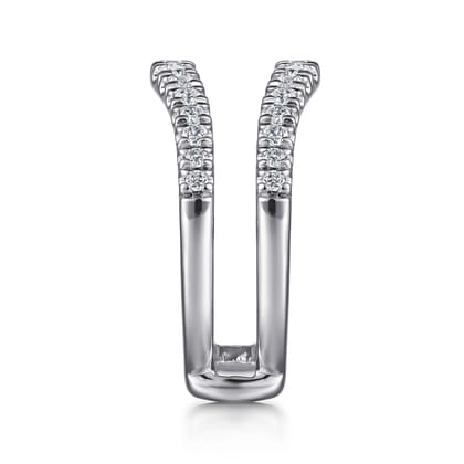 Emmarie - 14K White Gold Diamond Ring Enhancer