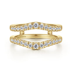Emmarie - 14K Yellow Gold Diamond Ring Enhancer