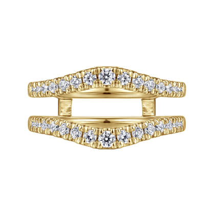 Emmarie - 14K Yellow Gold Diamond Ring Enhancer