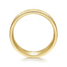 Emmett - 14K Yellow Gold 8mm - Men's Wedding Band in Satin Finish