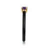Enamel - 14K Yellow Gold Amethyst Cocktail Stackable with Black Enamel