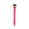 Enamel - 14K Yellow Gold Amethyst Cocktail Stackable with Fuchsia Enamel