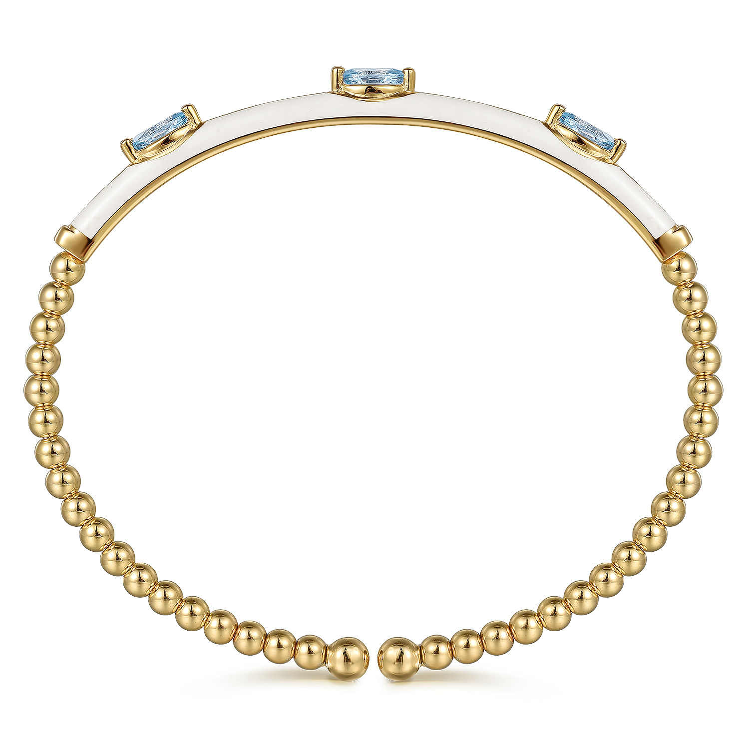 Enamel---14K-Yellow-Gold-Bujukan-Blue-Topaz-Split-Bangle-with-White-Enamel3