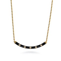 Enamel---14K-Yellow-Gold-Diamond-Bar-Necklace-with-Black-Enamel1