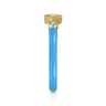 Enamel - 14K Yellow Gold Diamond Split Stackable with Dusk Blue Enamel - 0.06 ct