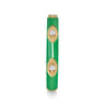Enamel - 14K Yellow Gold Diamond Split Stackable with Emerald Green Enamel - 0.08 ct