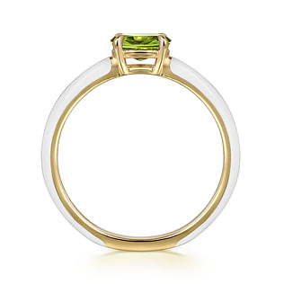 Enamel---14K-Yellow-Gold-Peridot-Stackable-Ring-with-White-Enamel2