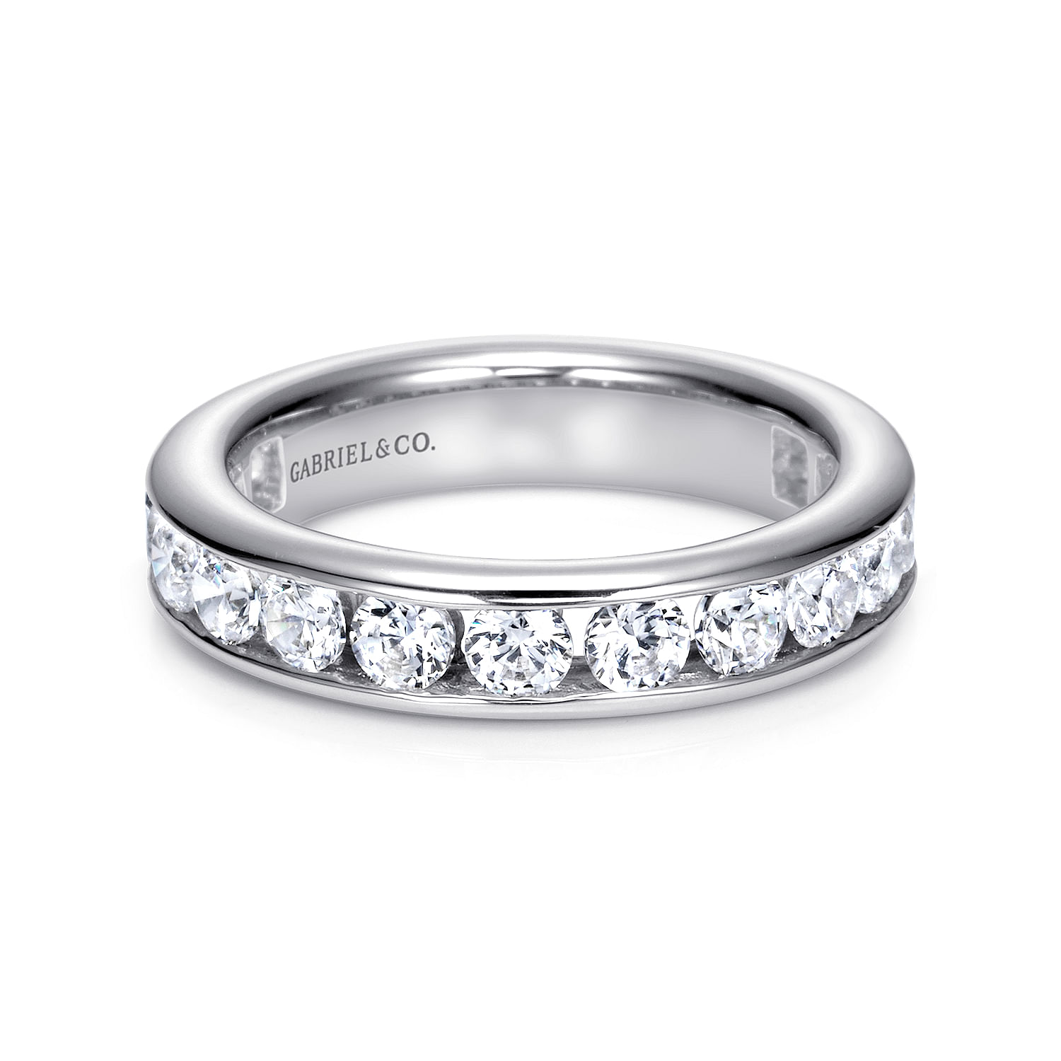 Channel set diamond eternity ring discount