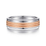 Ethan---14K-White-Rose-Gold-7mm---Two-Tone-Men's-Wedding-Band-in-High-Polished-Finish1