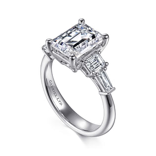 Everley---18K-White-Gold-Emerald-Cut-Five-Stone-Diamond-Channel-Set-Engagement-Ring3
