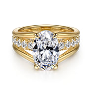 Yellow Gold Engagement Rings Simple Unique Gabriel Co Yellow Gold Engagement Rings Simple Unique Gabriel Co
