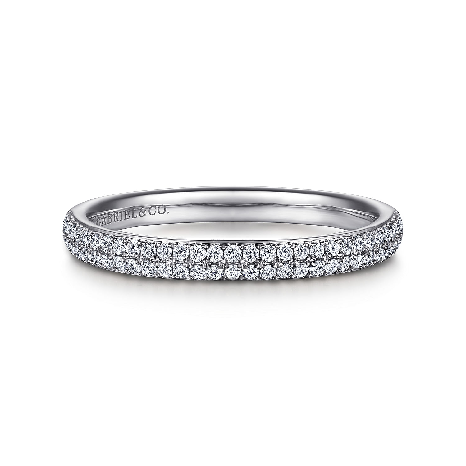 Pave anniversary ring sales