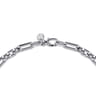 Figaro Chain Necklace 925 Sterling Silver 6.4mm