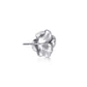 Floral - 14K White Gold Diamond Floral Stud Earrings - 1 ct