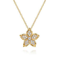 Floral---14K-Yellow-Gold-Diamond-Floral-Pendant-Necklace1