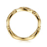 Floral - 14K Yellow Gold Filigree Floral Ring