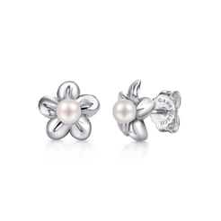 Floral---Sterling-Silver-Floral-Dainty-Cultured-Pearl-Stud-Earrings1