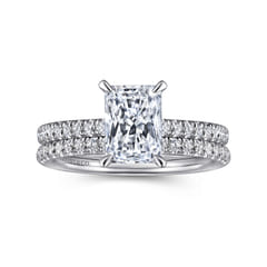 Radiant Cut Engagement Rings | Gabriel & Co.