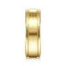 Fred - 14K Yellow Gold 7mm - High Polished Men's Wedding Band