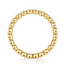 Eternity Band Wedding Ring in 14k Yellow Gold with Round Natural Diamond at Gabriel & Co.
